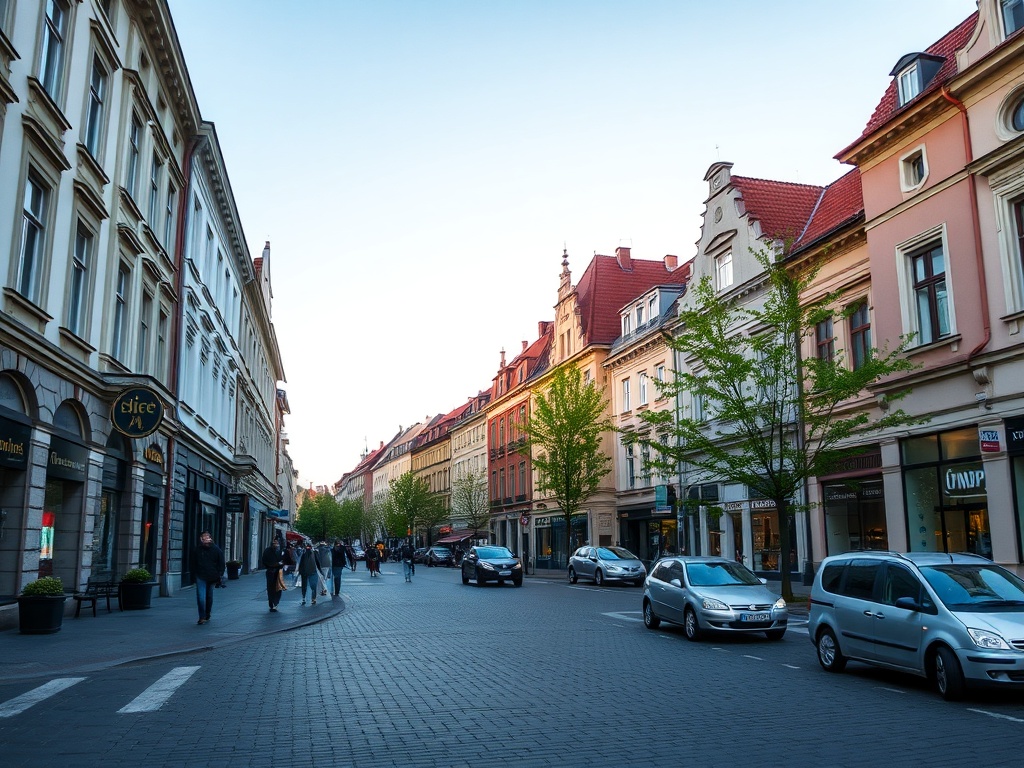 Logo Zielonki lub widok miasta jako symbol lokalnych wiadomości
